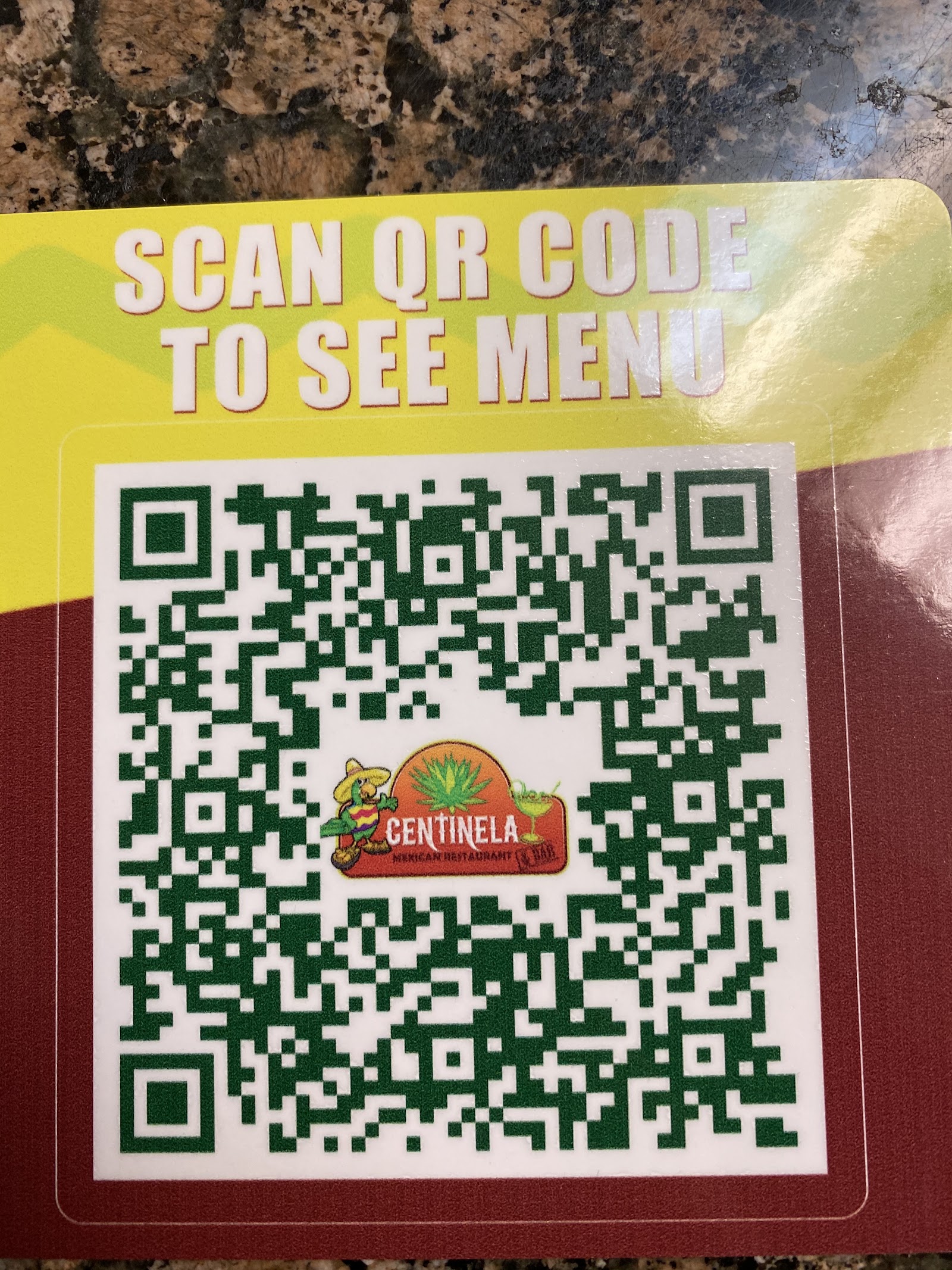 Signature dish at Centinela Mexican Restaurant